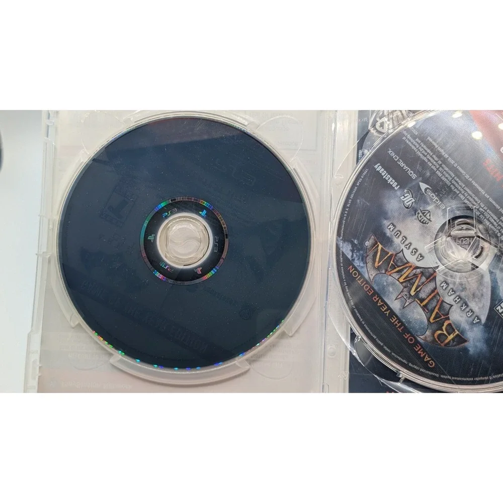 Batman Arkham Asylum & Arkham City Dual Pack (Sony Playstation 3, 2013) W/Manual